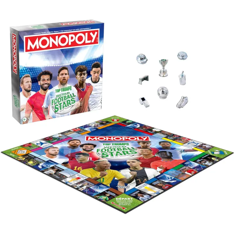Monopoly World Football Stars - Édition FR/NL dès 8 ans