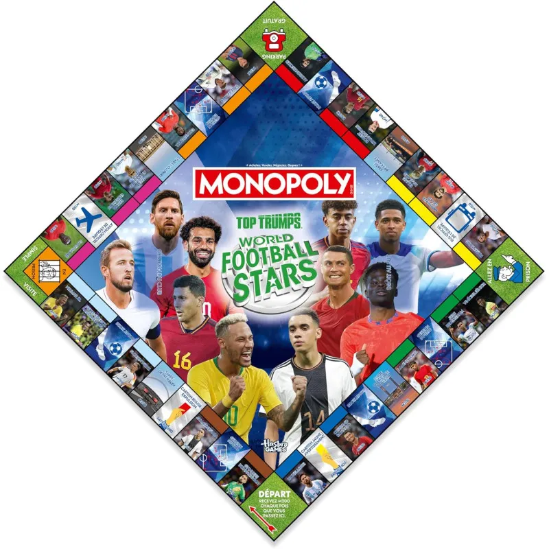 Monopoly World Football Stars - Édition FR/NL dès 8 ans