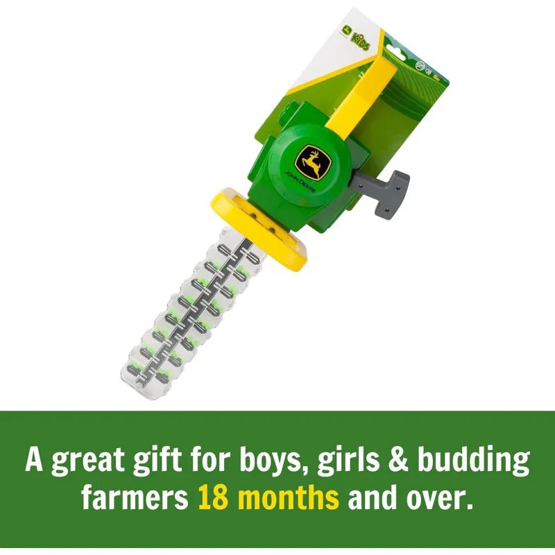 John Deere Toy Hedge Trimmer - Tomy Pretend Play 18M+