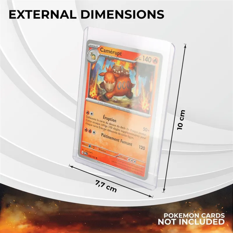 Phoenix Shield Toploader x25 - Rigid Card Protection