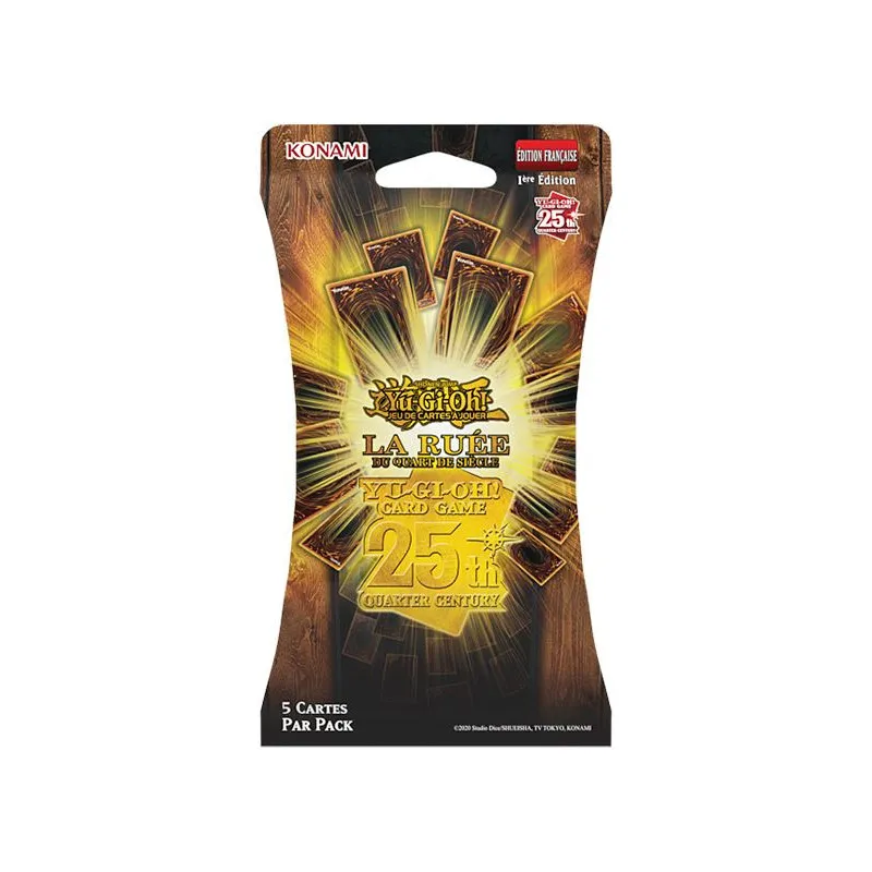 Booster Yu-Gi-Oh! La Ruée du Quart de Siècle - Konami FR