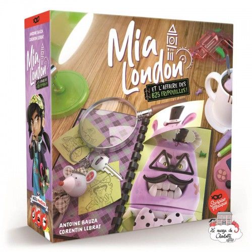Mia London et l'Affaire des 625 Fripouilles ! - SCM-SCO00086 - Scorpion Masqué - Jeux de société - Le Nuage de Charlotte