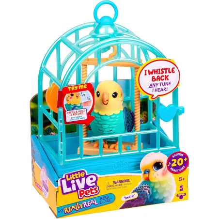 Little Live Pets My Really Real Bird & Cage - Indie | Le Nuage de Charlotte