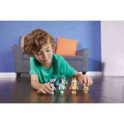 Bluey - Pack Famille 4 Figurines Heeler | Le Nuage de Charlotte