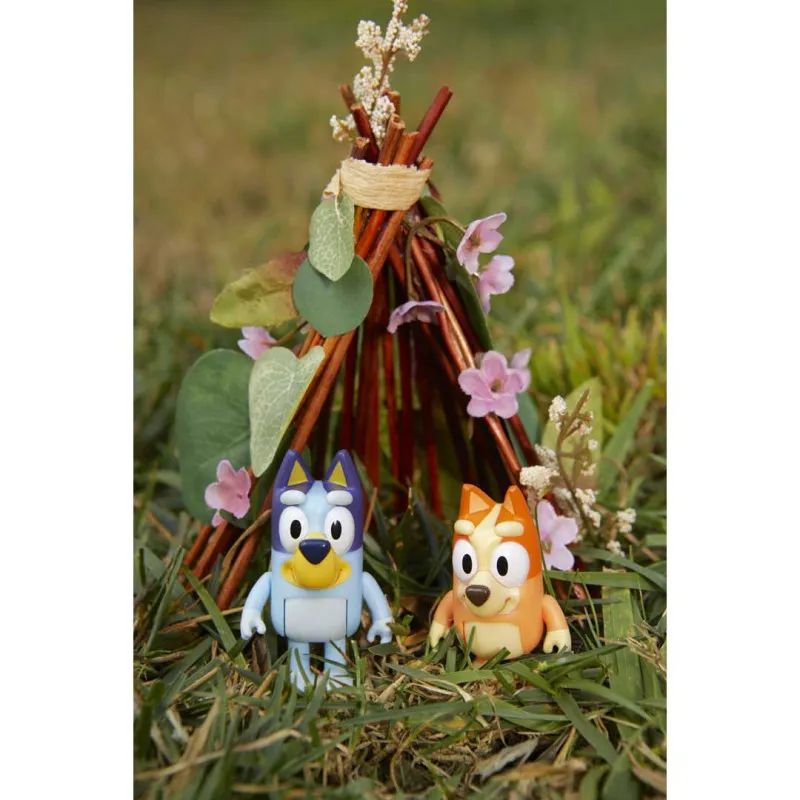 Bluey - Pack Famille 4 Figurines Heeler | Le Nuage de Charlotte