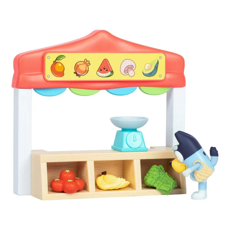 Bluey - Mini Playset Marché Fermier (Farmers Market) | Le Nuage de Charlotte