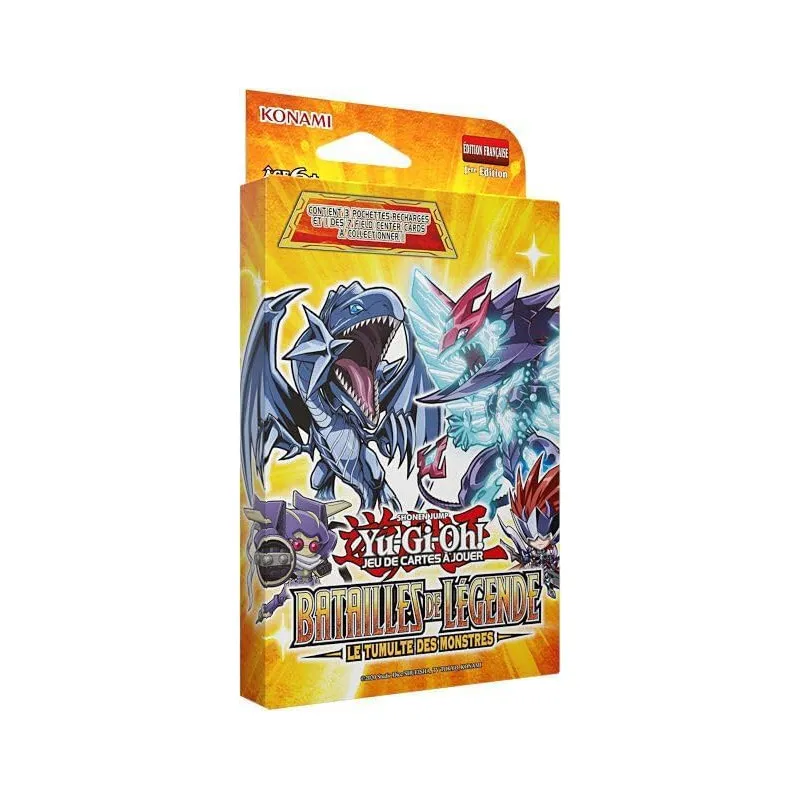 Yu-Gi-Oh! Pack de 3 Boosters Batailles de Légende