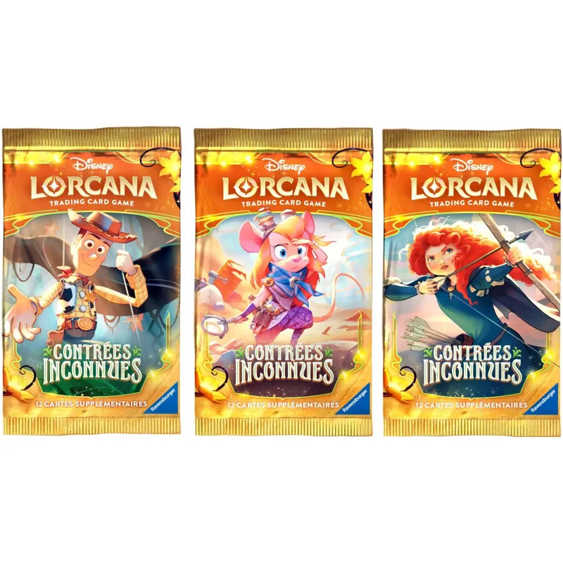 Disney Lorcana Booster Contrées Inconnues - À l'unité