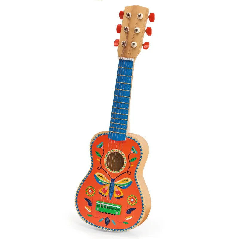 Acheter Guitar 6 metal strings - Small size - Music - DJECO - Le Nuage de Charlotte