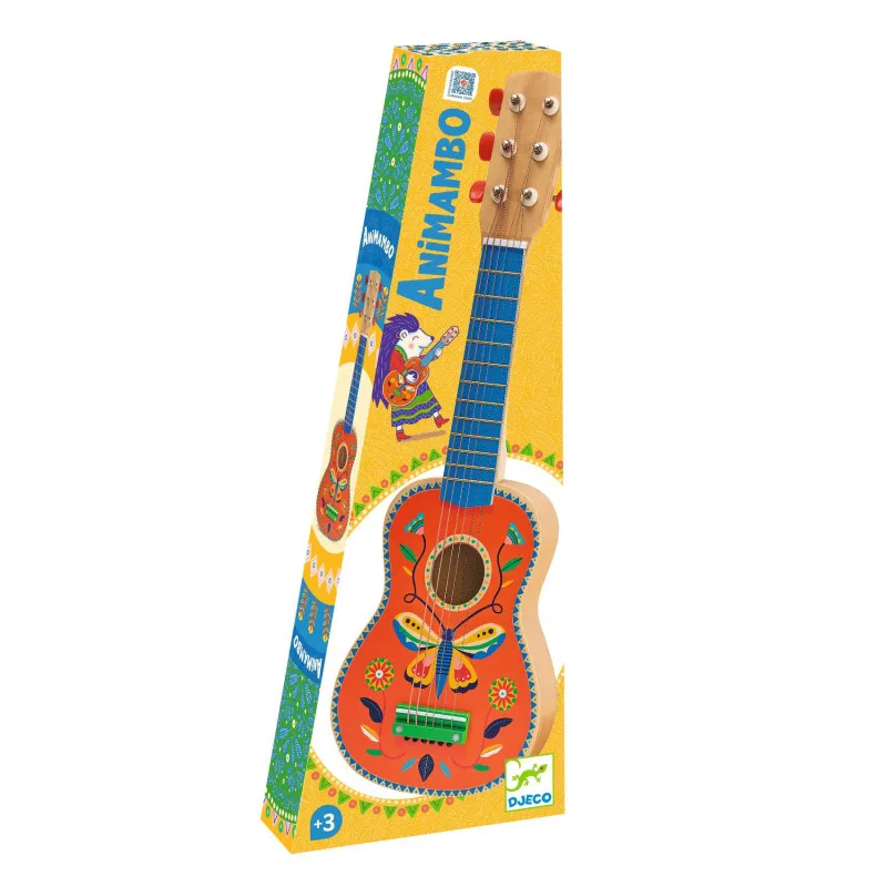 Acheter Guitar 6 metal strings - Small size - Music - DJECO - Le Nuage de Charlotte