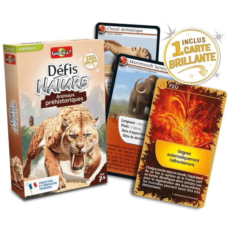 Défis Nature Animaux préhistoriques - Bioviva