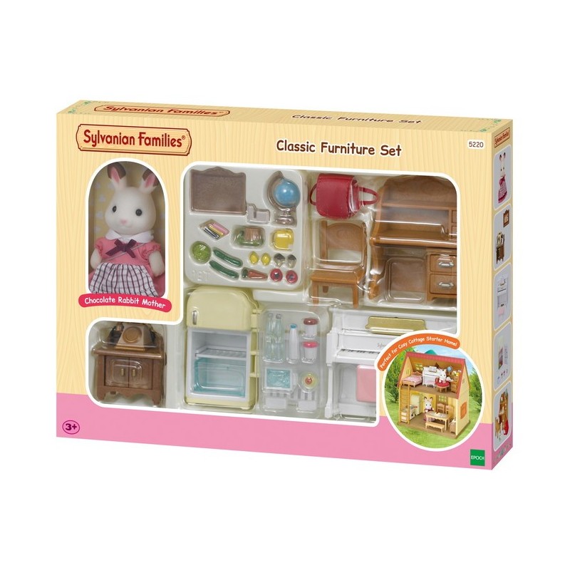 Sylvanian Families - Classic Furniture Set for Cosy Cottage Starter Home - EPO-5449* - Epoch - Sylvanian Families - Le Nuage ...