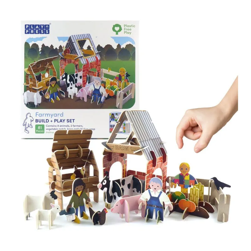 Acheter Playpress Cour de Ferme - Figurines et accessoires - Playpr...