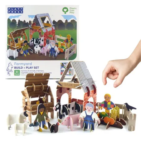 Acheter Farm Build and Play Set - Figures and accessories - Playpre...