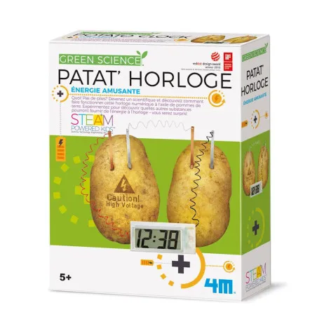 Acheter Potato Clock - Educational kits - 4M - Le Nuage de Charlotte