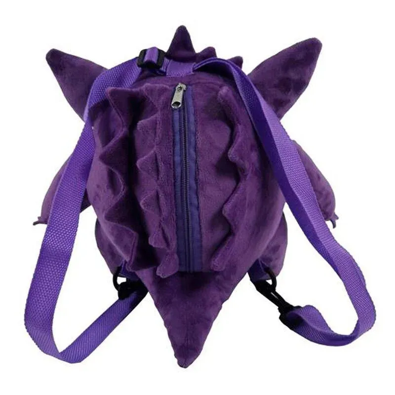 Sac à dos peluche Pokémon Ectoplasma 35 cm