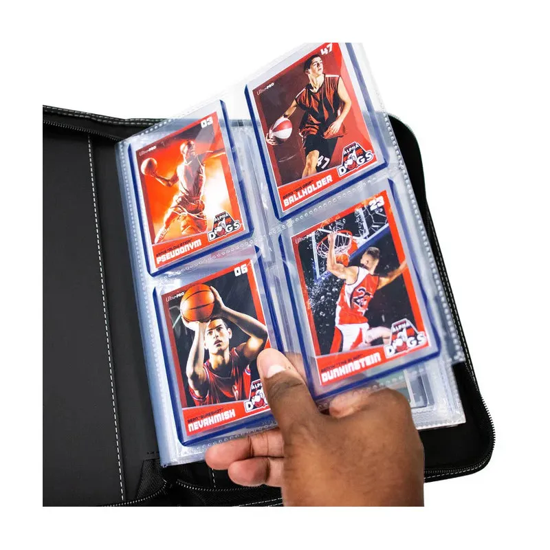 Classeur Toploader 4 poches zippé Ultra PRO - 80 cartes