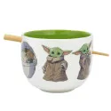 Grogu Mandalorian Ramen Bowl & Chopsticks Set - Stor