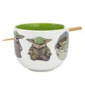 Grogu Mandalorian Ramen Bowl & Chopsticks Set - Stor