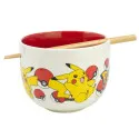 Pikachu Pokémon Ramen Bowl & Chopsticks 450 ml - Stor