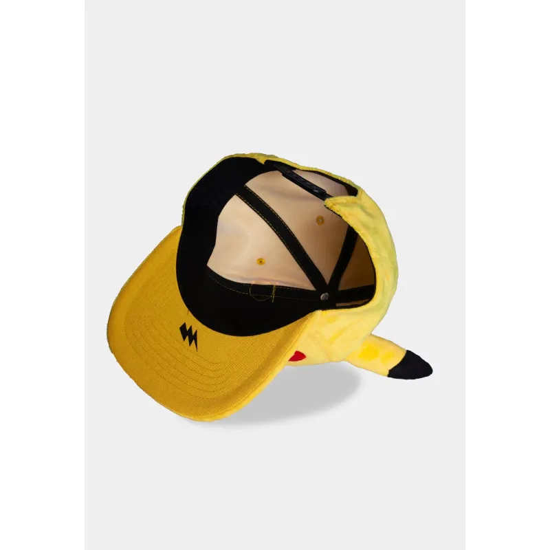 Pokémon Smiling Pikachu Snapback Cap - Difuzed