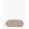 Cameleon Vintage Fantasy Holographic Denim 2-Compartment Pencil Case | Cameleon