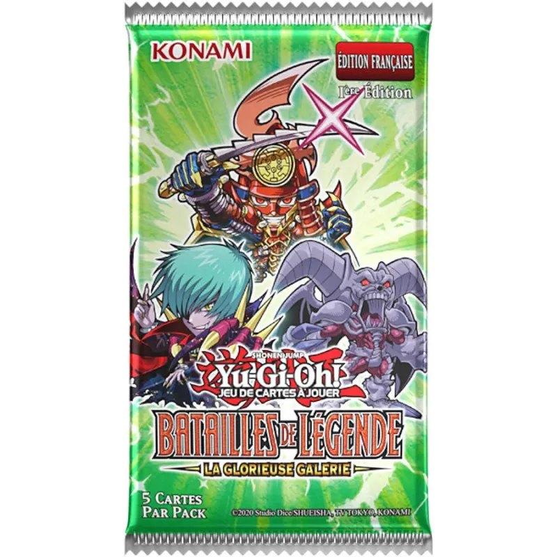 Yu-Gi-Oh! La Glorieuse Galerie - Booster FR | Konami