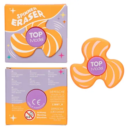 Fidget Spinner eraser - TOPModel