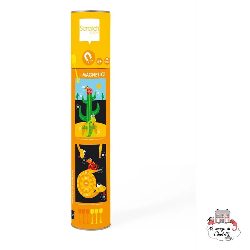 Dart Game - Snakes - SCR-6182019 - Scratch - Darts - Le Nuage de Charlotte