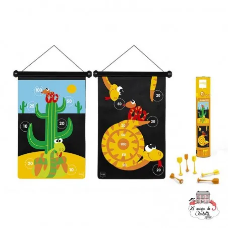 Dart Game - Snakes - SCR-6182019 - Scratch - Darts - Le Nuage de Charlotte