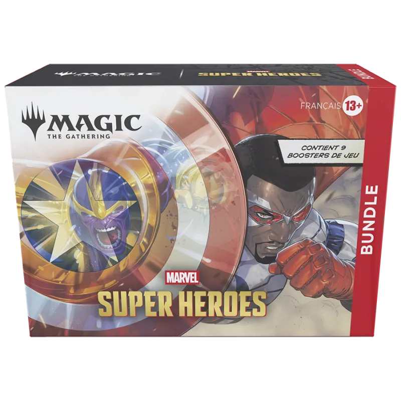 Bundle Magic Marvel Super Heroes FR - Le Nuage de Charlotte