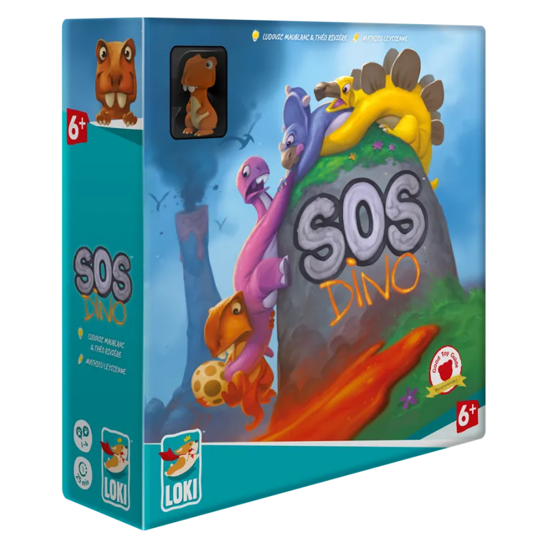 SOS Dino - Jeu coopératif enfant dès 7 ans | Loki