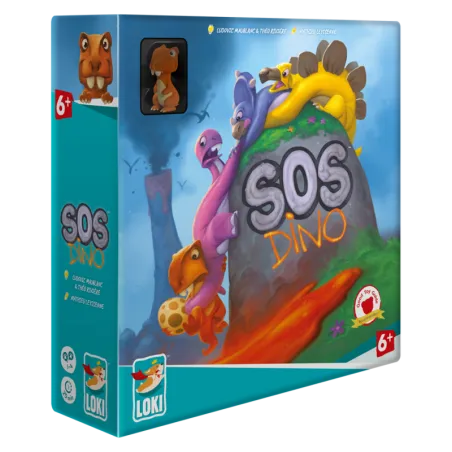 SOS Dino - Jeu coopératif enfant dès 7 ans | Loki