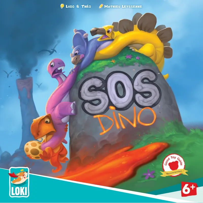 SOS Dino - Jeu coopératif enfant dès 7 ans | Loki