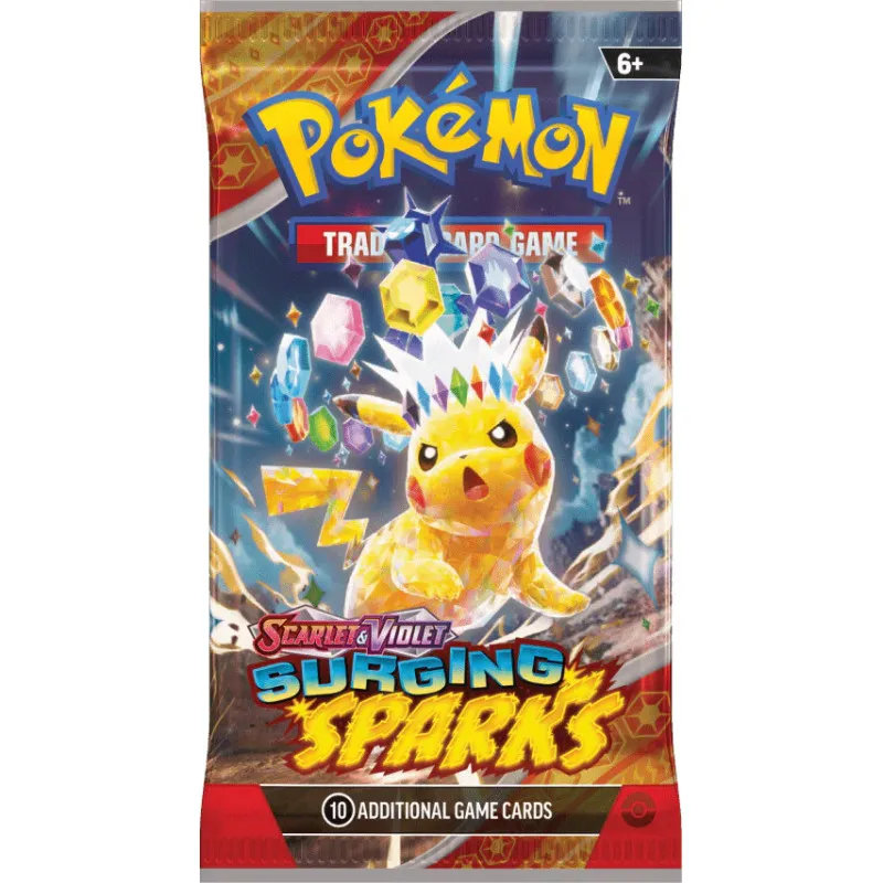 Pokémon TCG SV08 Surging Sparks Booster Pack (EN)