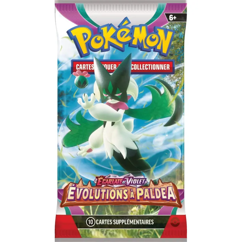 Pokémon TCG EV02 Évolutions à Paldea Booster (FR)