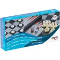 Magnetic Chess, Checkers & Backgammon 3-in-1 - Cayro