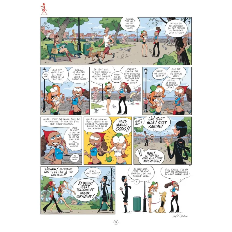 Les Nombrils Volume 5 - Un couple d'enfer - Dupuis (French)