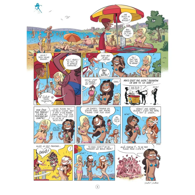 Les Nombrils Volume 6 - Un été trop mortel ! - Dupuis (French)