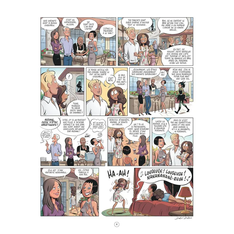 Les Nombrils Volume 7 - Un bonheur presque parfait - Dupuis (French)