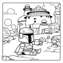 Cozy colo Star Wars - Infinie Galaxie - Coloring Book - Hachette Heroes (French)
