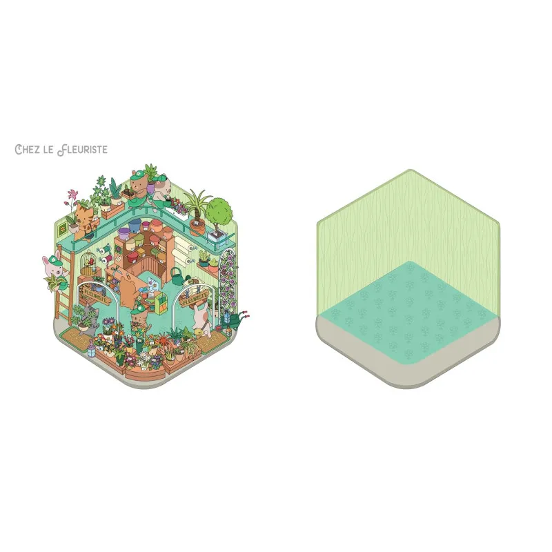 Cozy Stickers - Mes petites boutiques - 500 mini stickers - Larousse