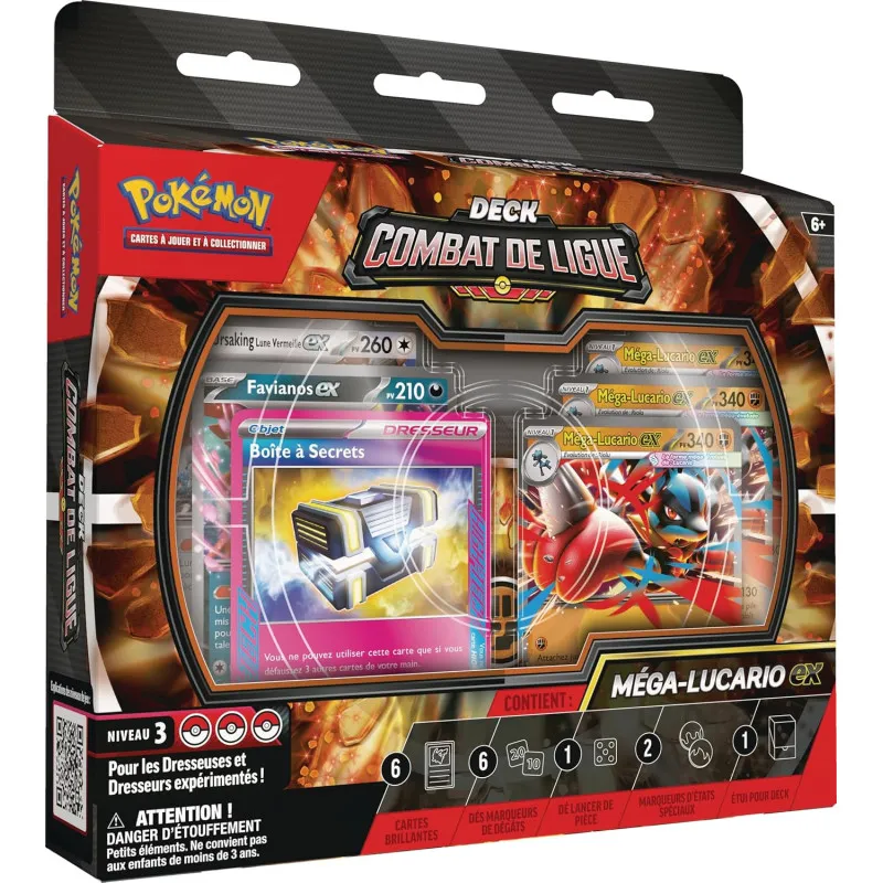 Pokémon TCG Méga-Lucario ex League Battle Deck (FR)