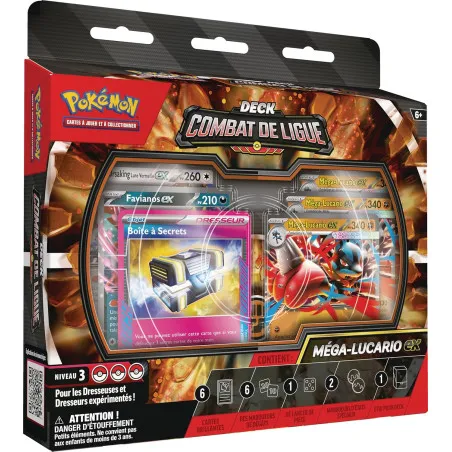 Pokémon TCG Méga-Lucario ex League Battle Deck (FR)