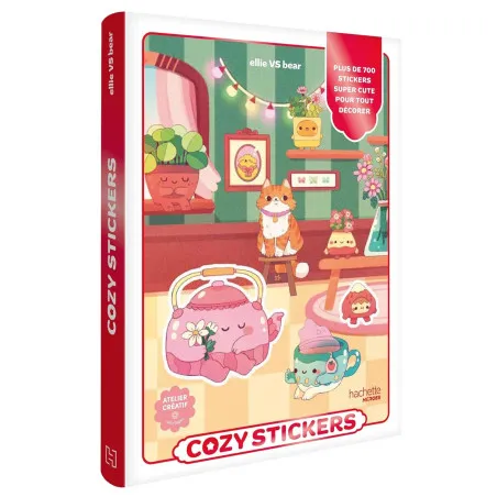 Cozy Stickers - Plus de 700 stickers par ellievsbear ! - Hachette Heroes