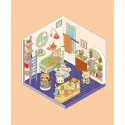 Ma petite librairie - Cute 'n' cosy stickers - Marabout (French)