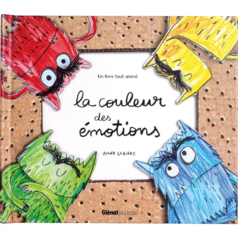 La couleur des émotions - Pop-up Book - Anna Llenas - Glénat Jeunesse (French)