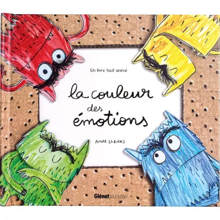 La couleur des émotions - Livre pop-up animé - Anna Llenas - Glénat Jeunesse