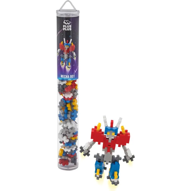 Plus-Plus - Tube Mecha Bot - 100 Pcs | Le Nuage de Charlotte