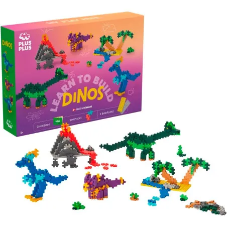Plus-Plus - Kit découverte Dinosaures - 600 Pcs